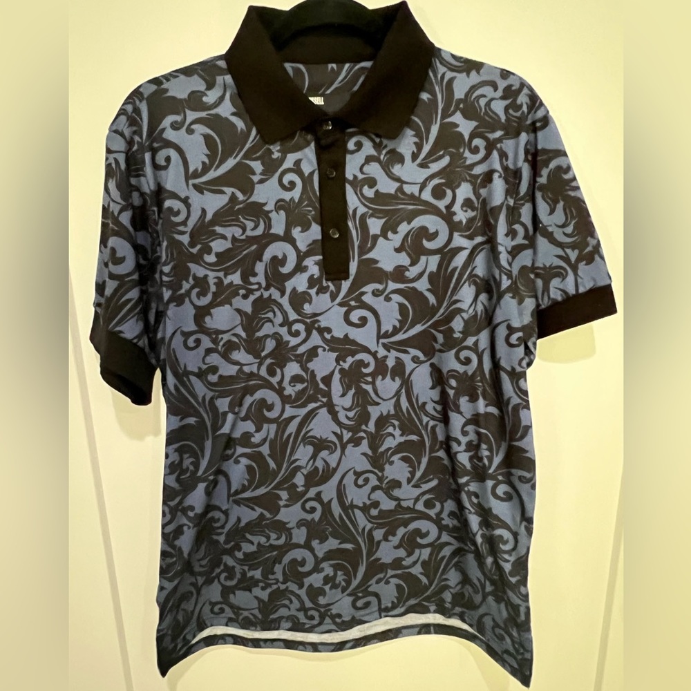Russell Park paisley polo